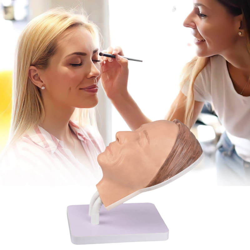 Female Makeup Mannequin for Facial Injections Harmonization Training