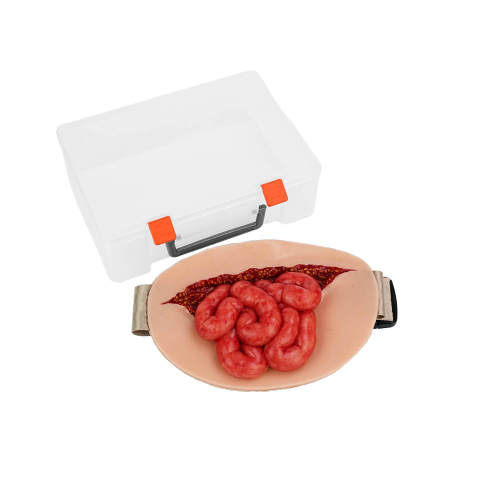 Wearable Abdominal Evisceration with Intestine Simulator