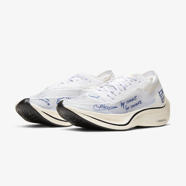ナイキ ★噂の厚底！ナイキ ZoomX Vaporfly Next% Blue Ribbon Sports - ヴェイパー CU4844100
