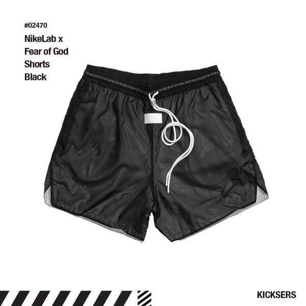 人気話題FOG！NikeLab x フィアオブゴッド 偽物 Shorts Black 21040613