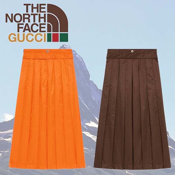 North Face x GUCCI コピー パラシュートスカート 2色 641319 Z9687 7370