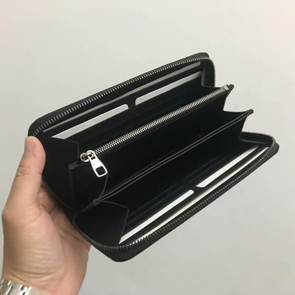 ルイヴィトンスーパーコピー 長財布 M60017 モノグラム ジッピーウォレット×シルバー