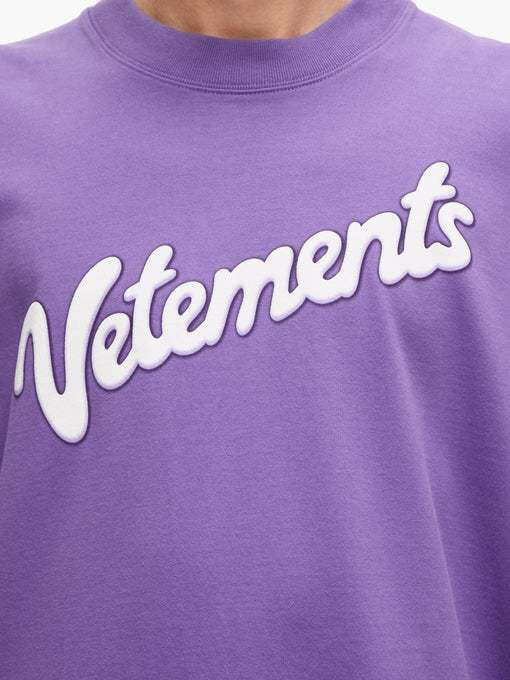 VETEMENTS 偽物ヴェトモン◆POLIZEI Tシャツ グリーン ポリス201116B14809102