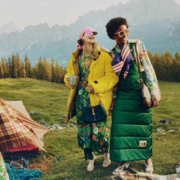 THE NORTH FACE × GUCCI DOWN JACKET ダウンコート2色