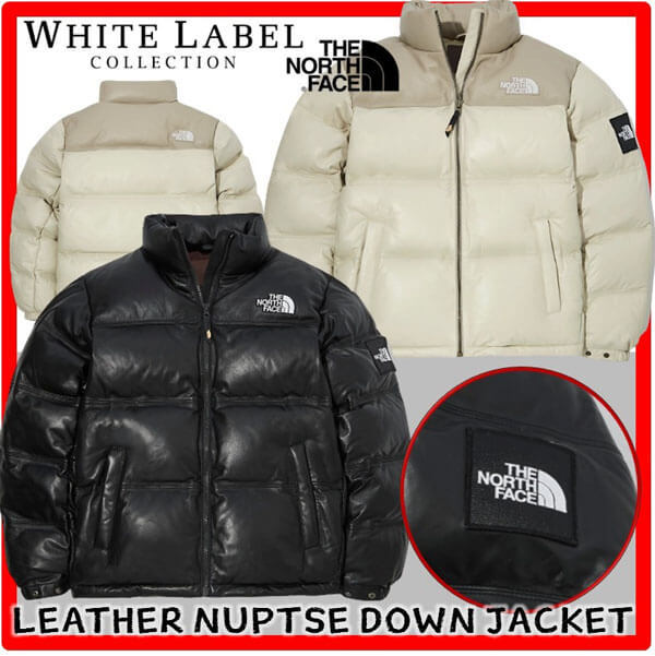 ★人気★THE NORTH FACE★スーパーコピーLEATHER NUPTSE DOWN JACKE.T★NJ1DL56J、NJ1DL56K