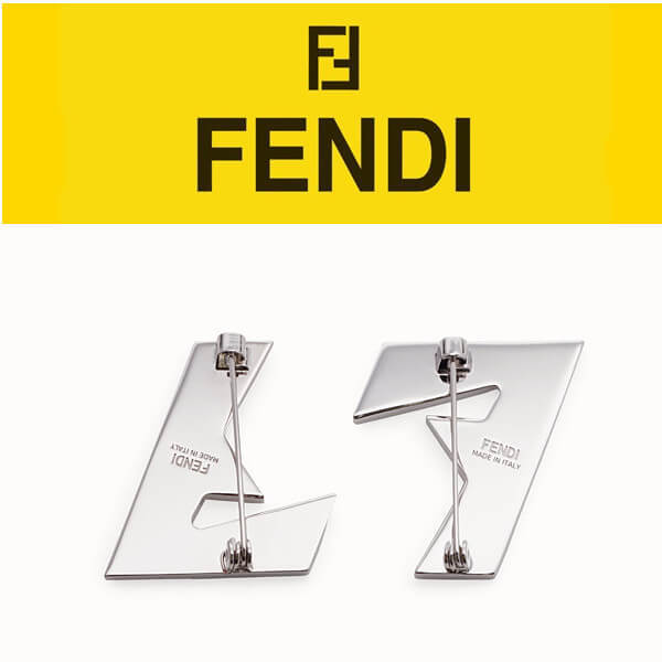 FENDI(フェンディ)コピー パラディウム ブローチセット201503A34A1