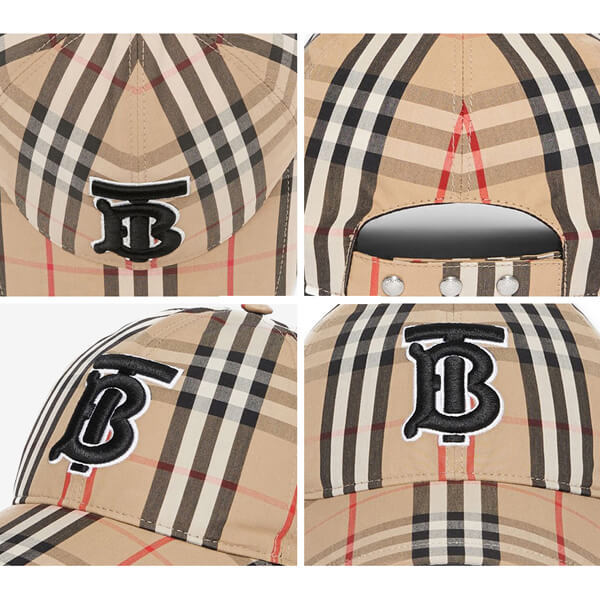 BURBERRY バーバリー キャップ コピー Vintage check baseball capA11892