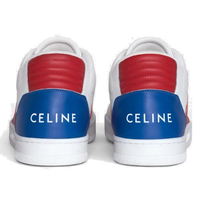 2021SS 新作 CELINE スーパーコピー CT-02 ベルクロストラップ ミッドスニーカー 342823542C_01DB
