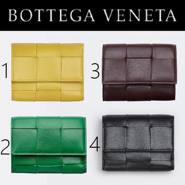 【Bottega Veneta】コピーイントレチャート ミニウォレットWBV1
