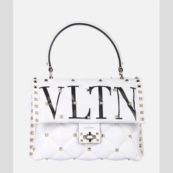 VALENTINO GARAVANI キャンディスタッズハンドバッグ 9072617
