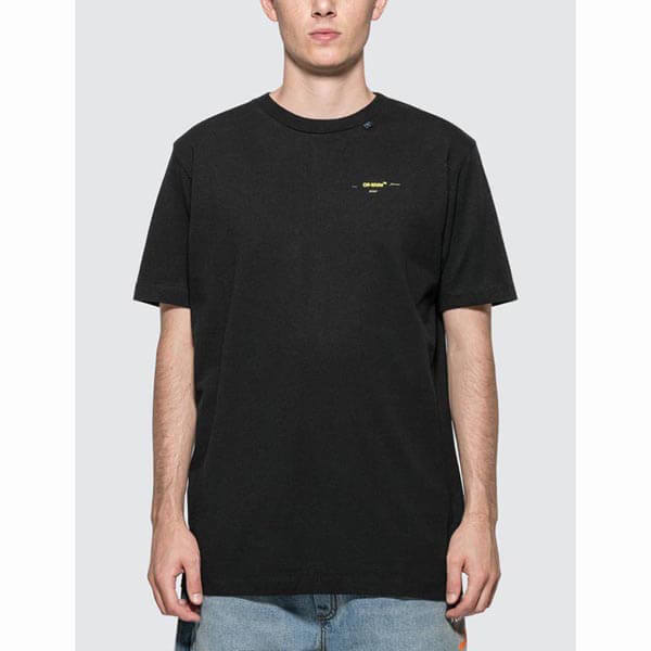 【入手困難】[OFF-WHITE] オフホワイト 偽物 メンズ Tシャツ Acrylic Arrows Slim T-Shirt 20040227