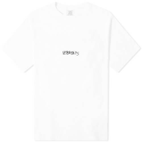 VETEMENTS(ヴェトモン)コピー JEANSロゴ TシャツAW201116B14807