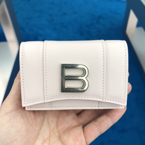 BALENCIAGA Hourglass バレンシアガ ミニ財布 偽物 6002121QJ4Y5901