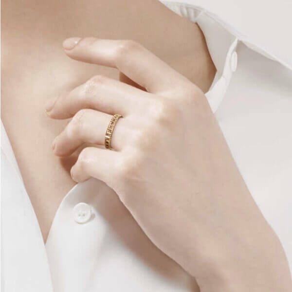 【Tiffany&amp;Co.】Tiffany T True Narrow Ring ティファニー コピー ティファニーT トゥルー ナロー リングM6A6588