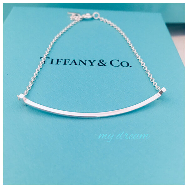 日本未入荷 ティファニー コピー【Tiffany &amp;amp; Co】Tiffany T Smile Bracelet M6A3587