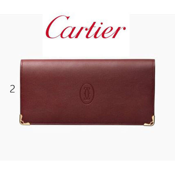 国内発送★CARTIER★Must de Cartier calf leather偽物 長財布Lkd5