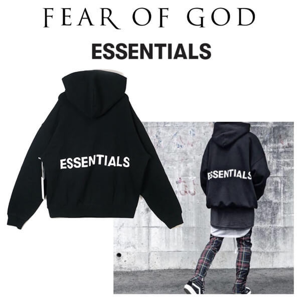 入手困難！エッセンシャルズ偽物 フィアオブゴッド / ESSENTIALS - Graphic Pullover Hoodie コピー 21041559