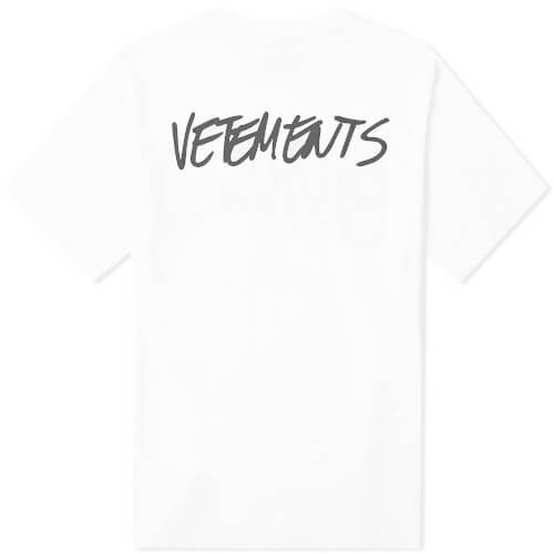 VETEMENTS(ヴェトモン)コピー JEANSロゴ TシャツAW201116B14807
