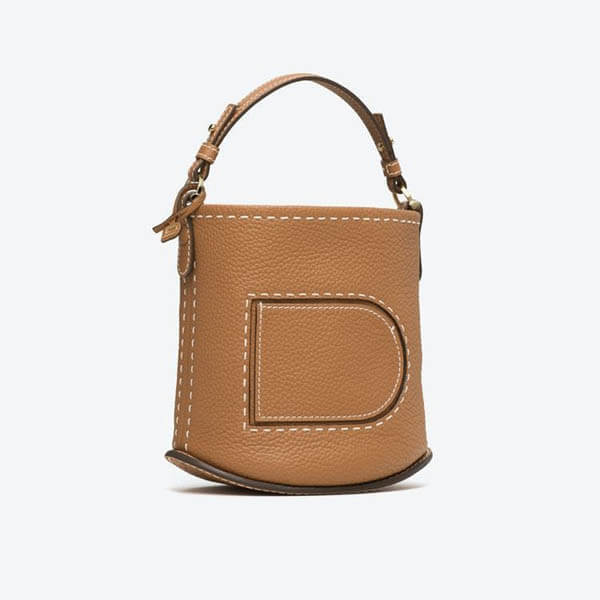 【Delvaux デルボー】 スーパーコピーPin Mini Bucket Taurillon Soft 21032321