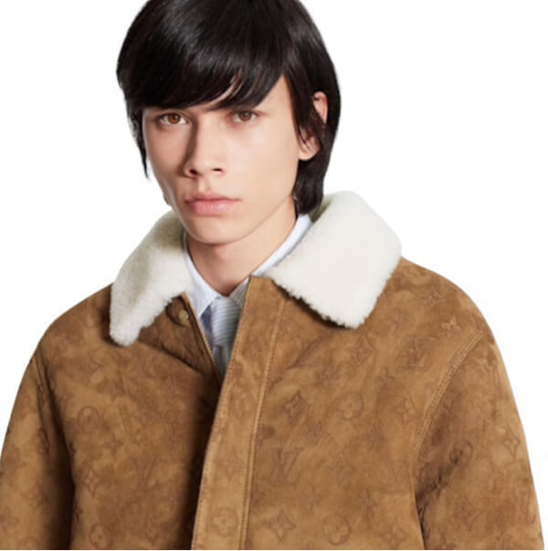 ◆新作20AW◆【LouisVuitton】エンボスモノグラムジャケット20102306
