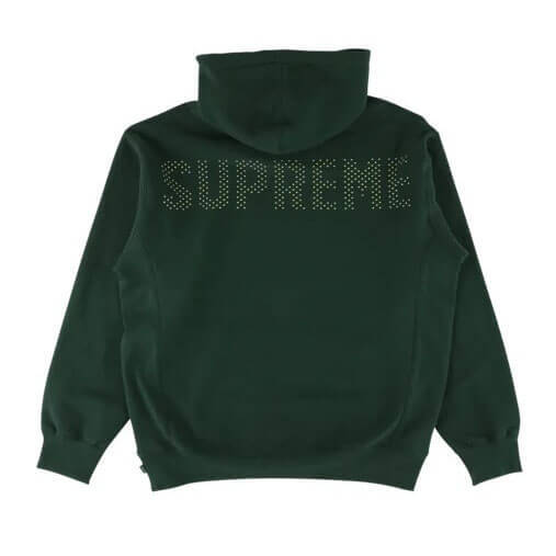 supremeパーカー偽物 コムデギャルソン パーカー Studded Hooded Sweatshirt 20E21C9