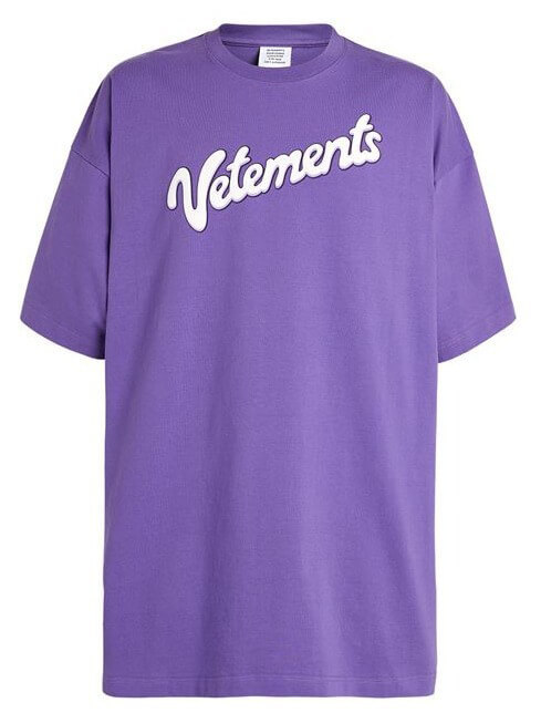 VETEMENTS 偽物ヴェトモン◆POLIZEI Tシャツ グリーン ポリス201116B14809102