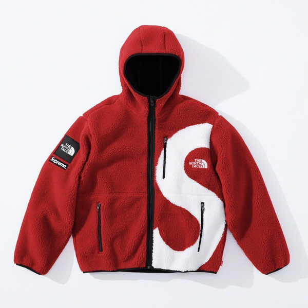 FW20 Supreme The North Face S Logoコピー Hooded Fleece JacketND952