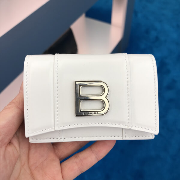 BALENCIAGA Hourglass バレンシアガ ミニ財布 偽物 6002121QJ4Y5901