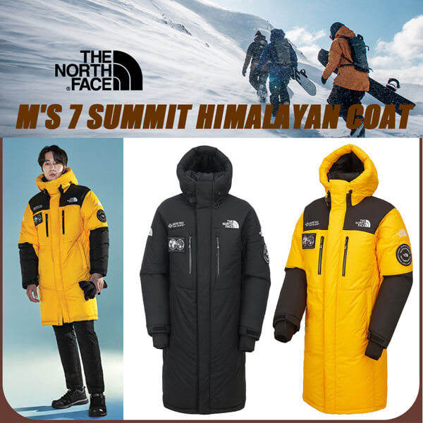【THE NORTH FACE】偽物メンズグースダウンロングコート／大人気NC1DK71A