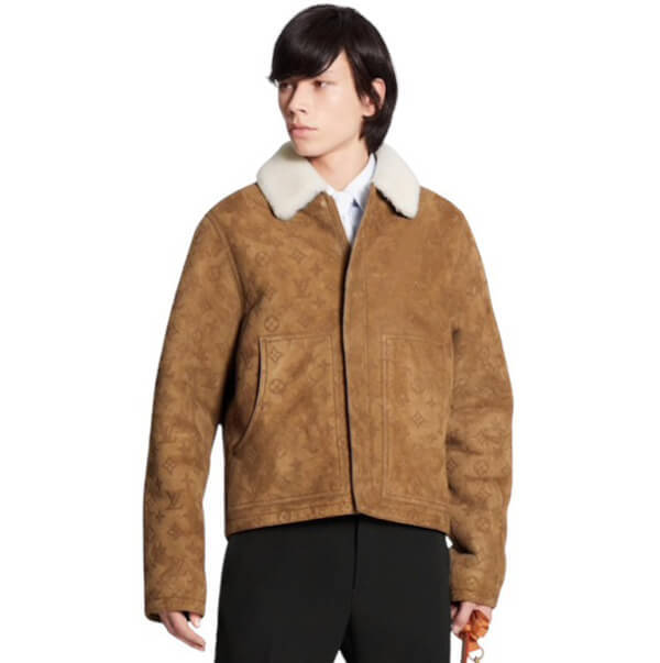 ◆新作20AW◆【LouisVuitton】エンボスモノグラムジャケット20102306