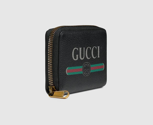 GUCCIグッチ スーパーコピー プリント〕レザー カード＆コインケース 8101005