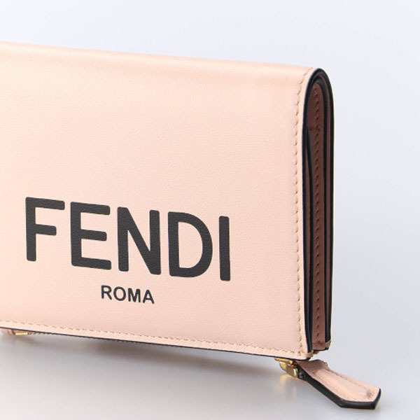 FENDI(フェンディ)　コピーFENDI ROMA ロゴ ミディアムウォレットW3734