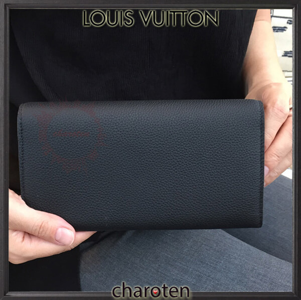 18SS《Louis vuitton ルイヴィトンスーパーコピー》 ポルトフォィユ ドゥブルV カーフ&amp;モノグラム M64319