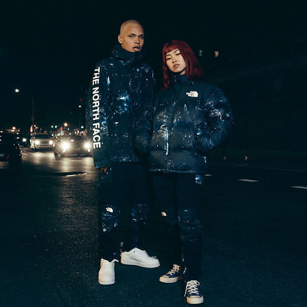 Extra Butter × The North Faceスーパーコピー Nightcrawlers Nuptse Jacket70D3