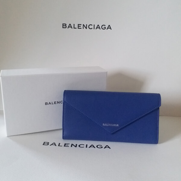 バレンシアガコピー Balenciaga 絶対欲しい ペーパーフラップ長財布201116B132