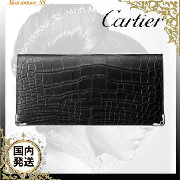 Cartier偽物マストドゥカルティエインターナショナルウォレット財布Lkd58