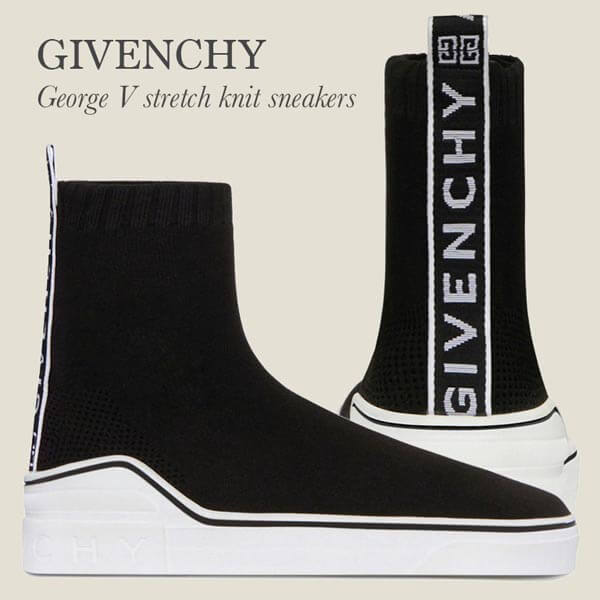 ジバンシィコピー スニーカー GIVENCHY KNITTED MID SNEAKERS BE000DE077001