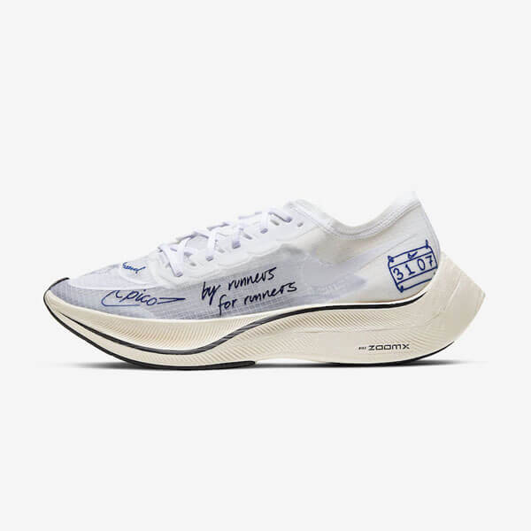 ナイキ ★噂の厚底！ナイキ ZoomX Vaporfly Next% Blue Ribbon Sports - ヴェイパー CU4844100