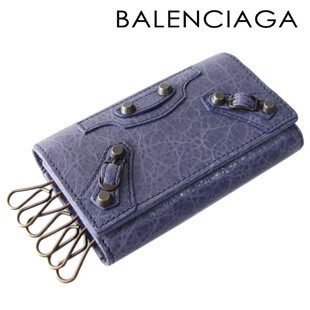 バレンシアガ BALENCIAGAコピー キーケース ヒヤシンスブルー クラシックオオサカ 253048 D940T 4145