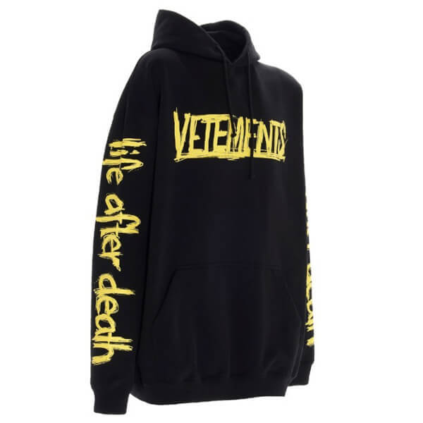 VETEMENTS コピーロゴ　パーカーフードパーカーユニセックス　オーバーサイズ　フーディAW201116B14806