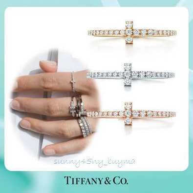 【ティファニー コピー】 Tiffany T ダイヤモンド☆Tワイヤーリング 20051328