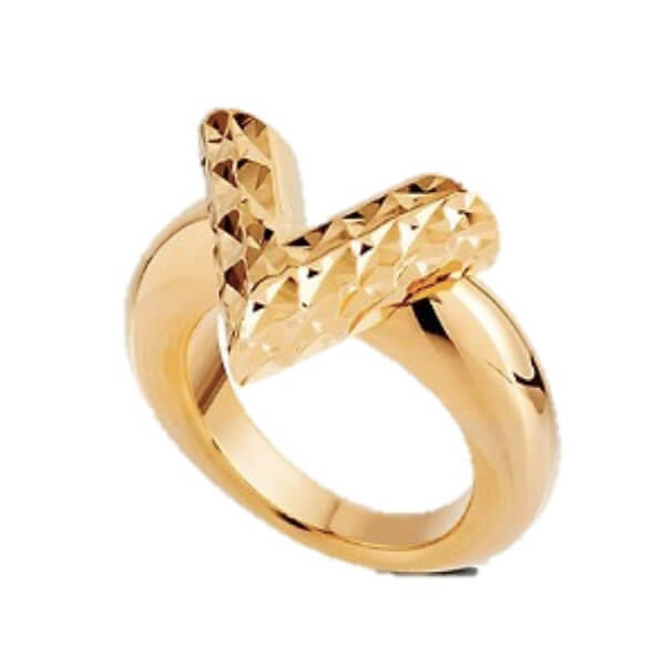 ルイヴィトン指輪コピー Louis Vuitton/ESSENTIAL V GUILLOCHE リング 9120601