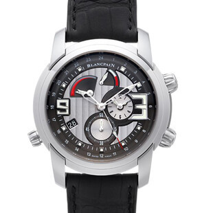 ブランパン L-エボリューション レヴェイユ GMT 8841-1134-53B自動巻き アラーム新品腕時計メンズ