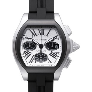 カルティエ ロードスターS クロノグラフ W6206020 新品腕時計メンズ送料無料