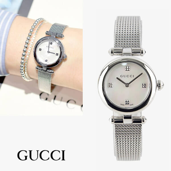 関税負担なし☆GUCCI コピー ブレスレットウォッチ DIAMANTISSIMA Watch YA141504