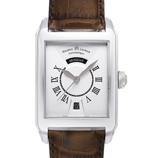 モーリスラクロア ポントス レクタンギュラー デイデイト PT6137-SS001-11E 新品 腕時計 メンズ