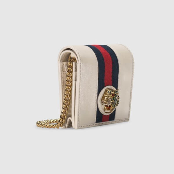 【20SS新作】GUCCI スーパーコピー〔ラジャ〕チェーン付き ミニウォレット573790 0OLHX
