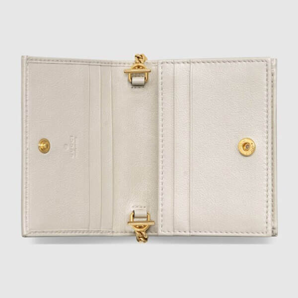 【20SS新作】GUCCI スーパーコピー〔ラジャ〕チェーン付き ミニウォレット573790 0OLHX