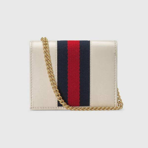 【20SS新作】GUCCI スーパーコピー〔ラジャ〕チェーン付き ミニウォレット573790 0OLHX