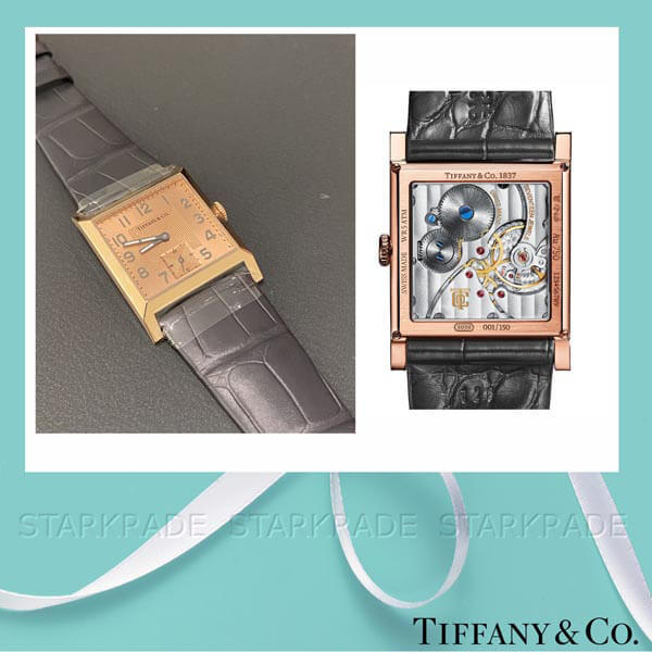 ティファニー 時計 コピーMAKERS 世界限定150本 ローズゴールド Square Watch201015b30